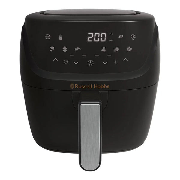Russell Hobbs SatisFry 4L Air Fryer with touchscreen, 10 presets, dishwasher safe basket, black – Keans Claremorris