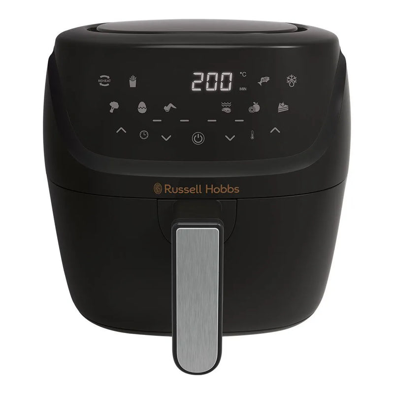 Russell Hobbs SatisFry 4L Air Fryer with touchscreen, 10 presets, dishwasher safe basket, black – Keans Claremorris