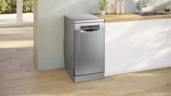Bosch Series 4 Freestanding Dishwasher 45cm – Steel | SPS4HMI14G