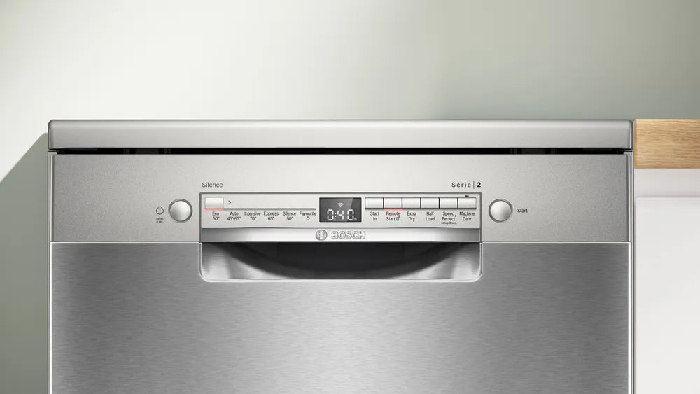 Bosch Series 2 Freestanding Dishwasher 60cm Steel | SMS2HVI06G - Image 3