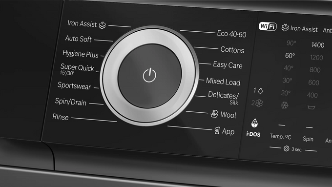 Bosch Series 6 10kg 1400 Spin Washing Machine Grey WGH254ARGB - Image 2