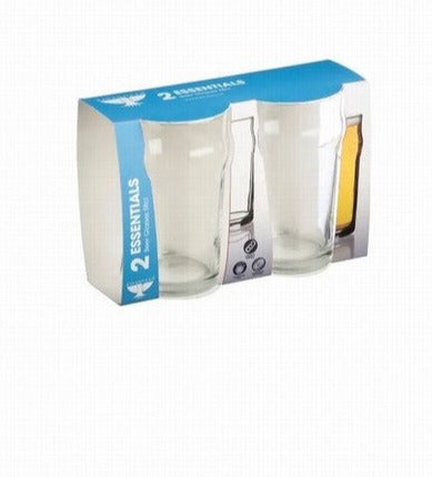 Ravenhead Essentials Sleeve of 2 Nonik Glasses 56cl - Durable, Classic Design | Keans Claremorris