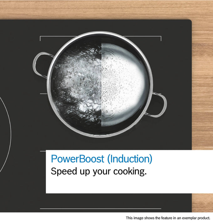 Bosch Series 4 60cm Matt Black Induction Hob| PIE61ABB5E - Image 3