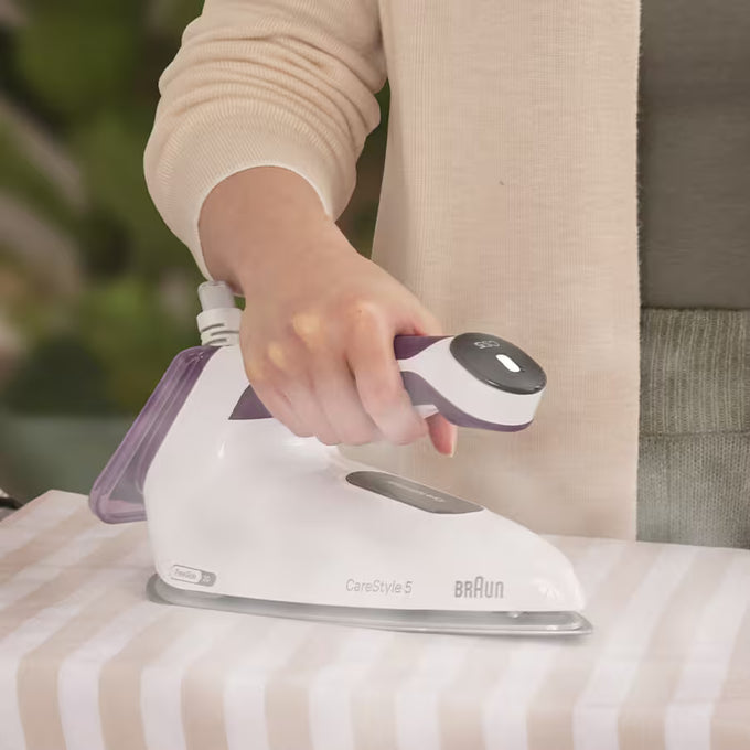 Braun Carestyle 5 Steam Generator Iron – White & Violet| IS5247VI - Image 6