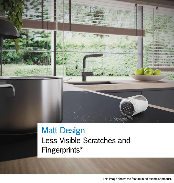 Bosch Series 4 60cm Matt Black Induction Hob| PIE61ABB5E - Image 2