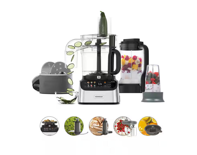 Kenwood 7-in-1 Multipro Express + Weighing & Direct Serve Food Processor | FDM73.850SS - Image 1
