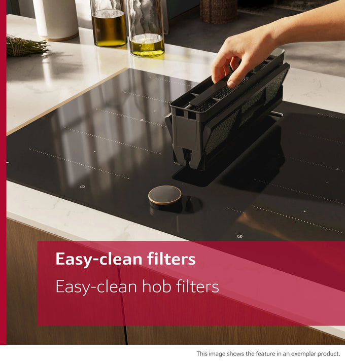 Neff N90 80cm Induction Hob with Ventilation Black| V68YYX4B0 - Image 4