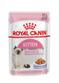 Royal Canin Kitten Pouch 85g with jelly, antioxidants, easy digestion, for kittens & adult cats - Keans Claremorris
