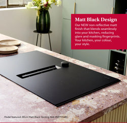 Neff N90 80cm Induction Hob with Ventilation Black| V68YYX4B0
