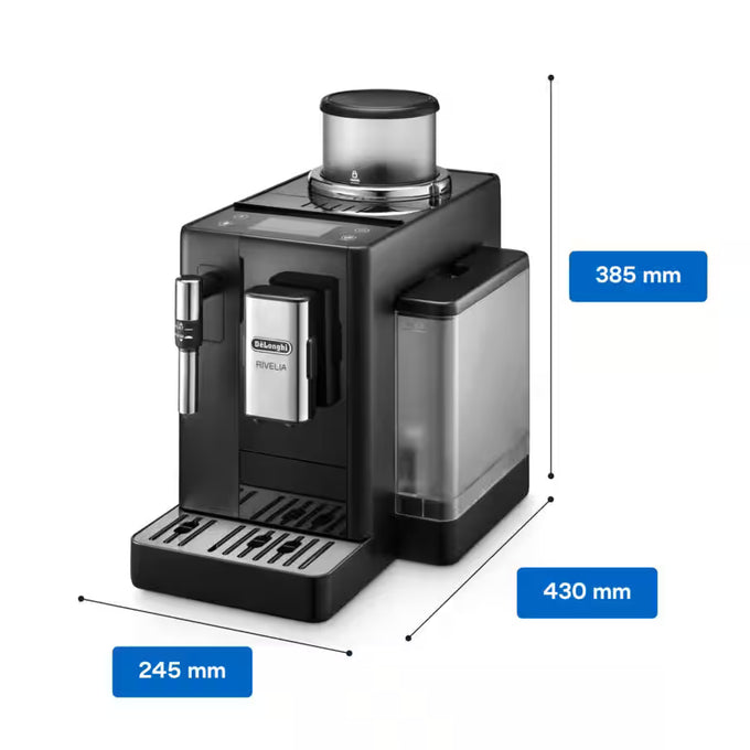 Delonghi Rivelia Onyx Black Bean To Cup Machine EXAM440.35.B - Image 5