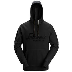 Snickers 2894 Logo Hoodie Black