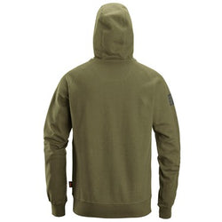 Snickers 2894 Logo Hoodie Olive Green