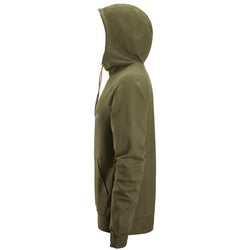 Snickers 2894 Logo Hoodie Olive Green
