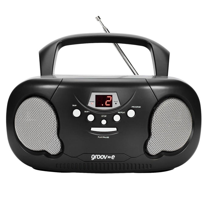 GROOV-E Portable CD & Radio Black - Image 2