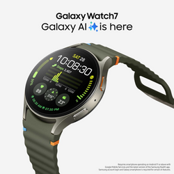 Samsung Galaxy Watch7 40mm Green SM-L300NZGAEUA smartwatch, fitness tracking, Keans Claremorris