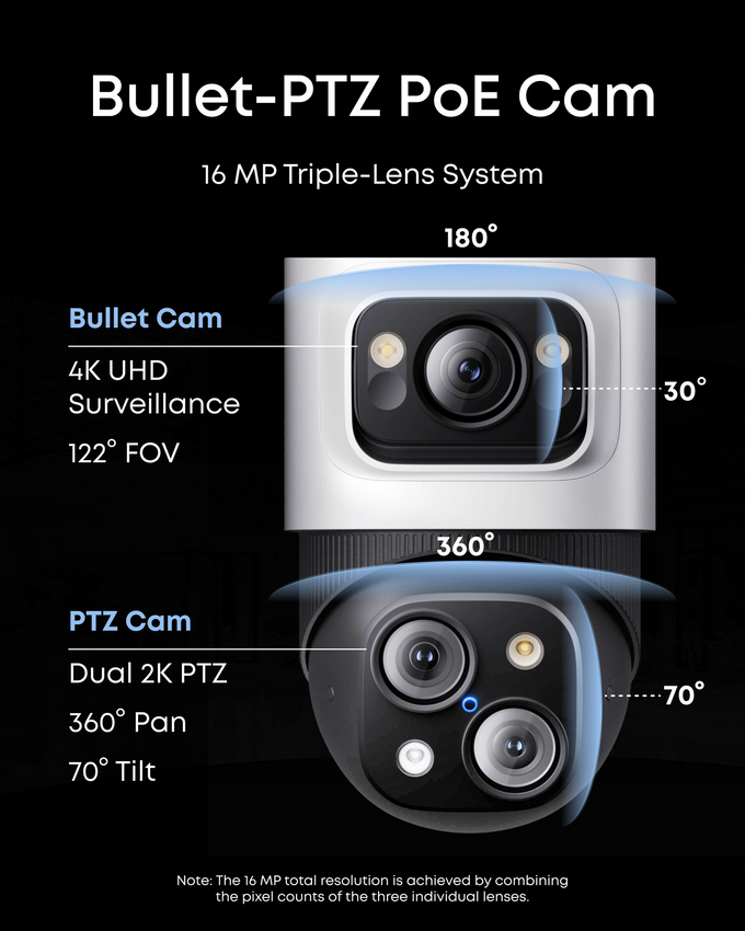 Eufy POE Cam S4 Bullet-PTZ Camera - Image 2
