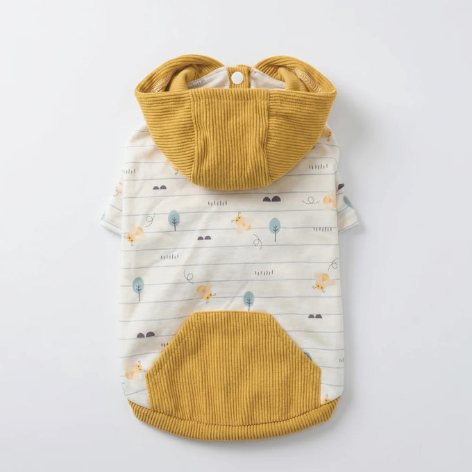 Wiggle & Wander - Dog Hoodie - Yellow - Image 3