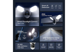 TP-Link Tapo C720 Smart Floodlight Camera with motion detection and night vision - available at Keans Claremorris