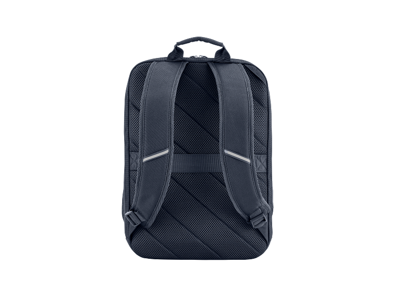 Back view of HP 18L 15.6" Laptop Backpack showing padded shoulder straps and back panel.