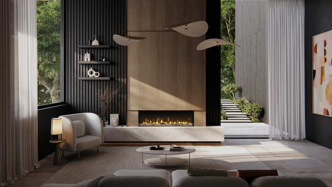 Dimplex Ignite Bold 74" Electric Fire | BXLF1800 - Image 3