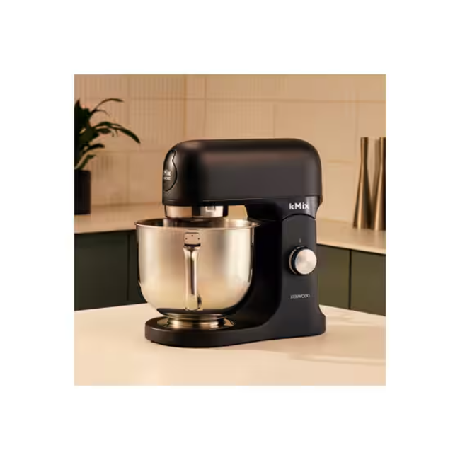 Kenwood kMix Stand Mixer KMX751ABK in Black, powerful kitchen appliance, available at Keans Claremorris