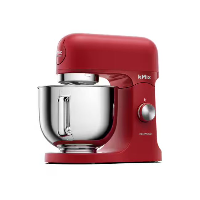 Kenwood kMix Stand Mixer KMX751ARD in Red, powerful kitchen appliance, available at Keans Claremorris