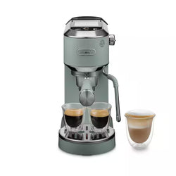 DeLonghi Dedica Arte Manual Espresso Coffee Maker with new Milk Frothing Function - Green Touch