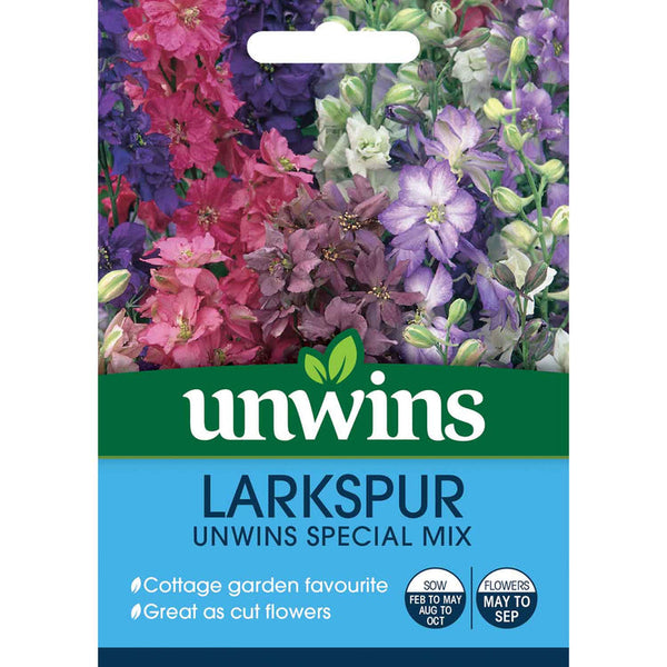 Larkspur Unwins Special Mix - Seeds