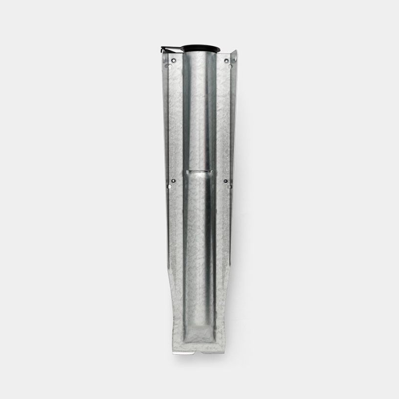 Brabantia 35mm galvanized metal ground spike, corrosion-resistant, closure cap, no concrete needed, at Keans Claremorris
