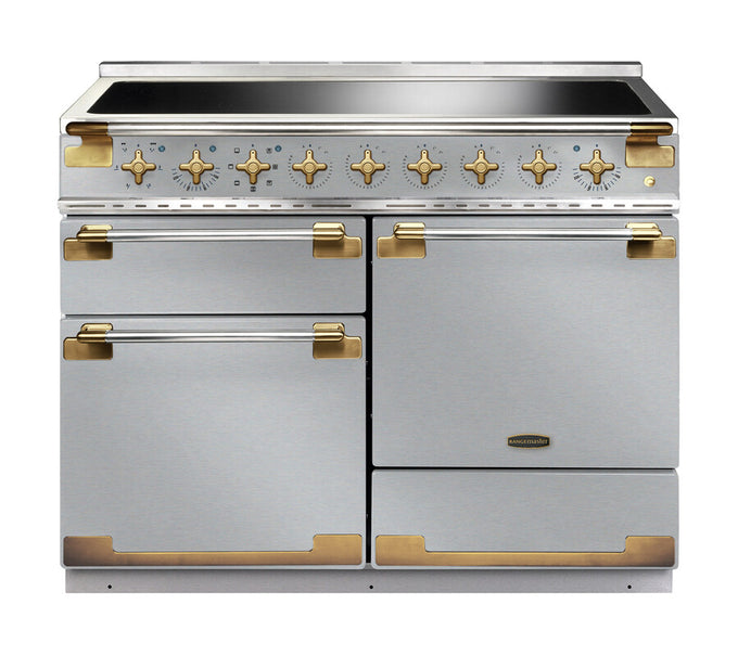 Rangemaster Elise Luxe 110cm Induction Antique Brass Trim - Image 2