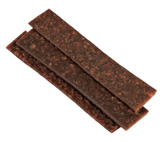 Beef Stripes 10pcs dog treats, savory chew snacks for dogs, available at Keans Claremorris.