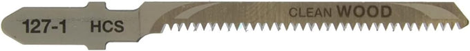 DEWALT HCS Wood Jigsaw Blades Pack of 5 T101AO, high carbon steel, T-shank, fast cuts on wood, metal, plastic - Keans