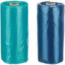 Dog Poop Bags Medium with Handles, 8 Rolls of 15 Bags, durable and easy to carry - Keans Claremorris