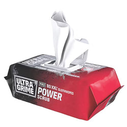 Ultragrime Power Scrub Clothwipes - 80xxl