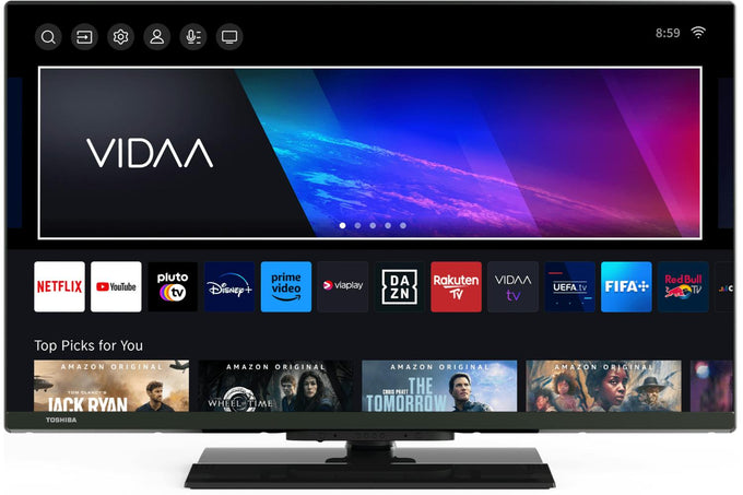 Toshiba 32'' Smart TV with Sat Tuner | 32wv3e63db - Image 1