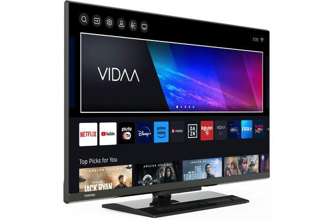 Toshiba 32'' Smart TV with Sat Tuner | 32wv3e63db - Image 2