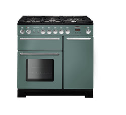 Rangemaster Infusion 90CM Dual Fuel Range Cooker with oven and gas hob - available at Keans Claremorris