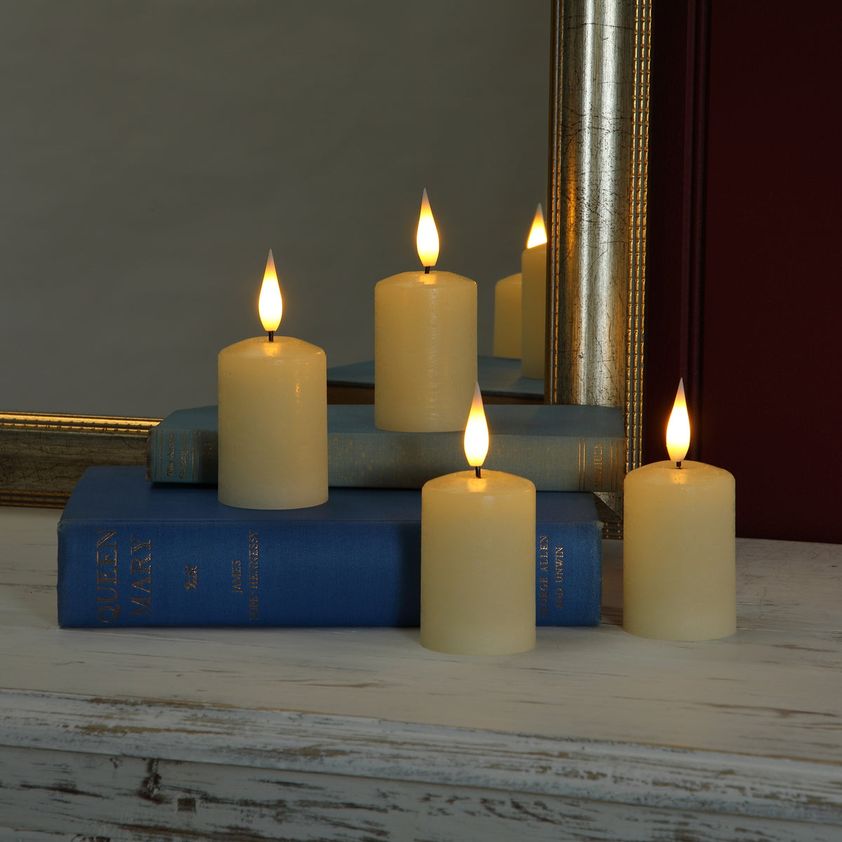 Alderbrook Ivory Votive Candles Set of 4 BO - Image 1