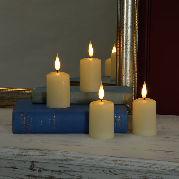 Alderbrook Ivory Votive Candles Set of 4 BO
