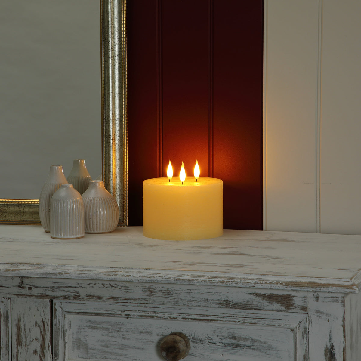 Alderbrook Ivory 10 x15cm Multi Wick Candle BO - Image 1