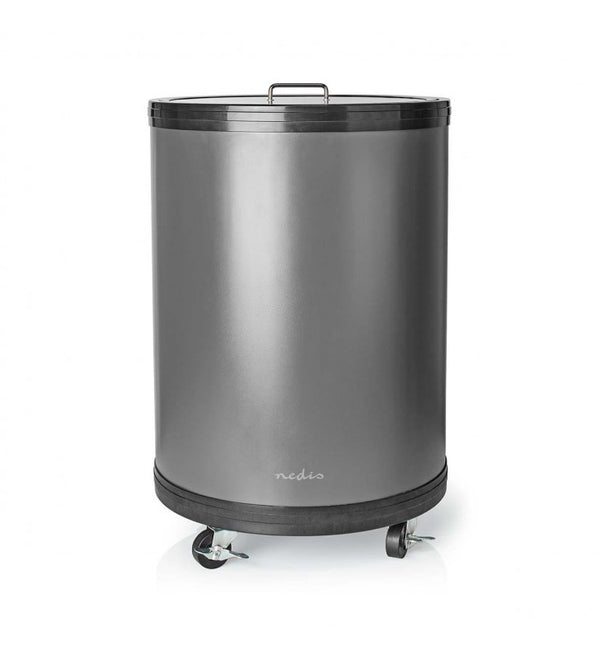 Nedis Party Cooler 30L with glass lid, adjustable thermostat, wire basket, quiet cooling – Ex-Display at Keans Claremorris