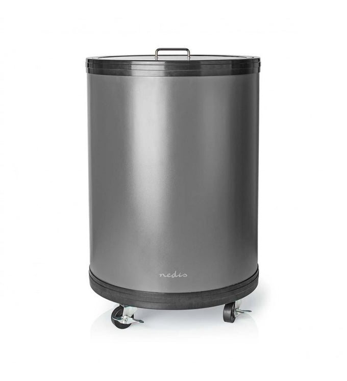 Nedis Party Cooler 30L with glass lid, adjustable thermostat, wire basket, quiet cooling – Ex-Display at Keans Claremorris