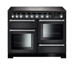 Rangemaster Encore Deluxe 110 Induction Range Cooker | Chrome Trim