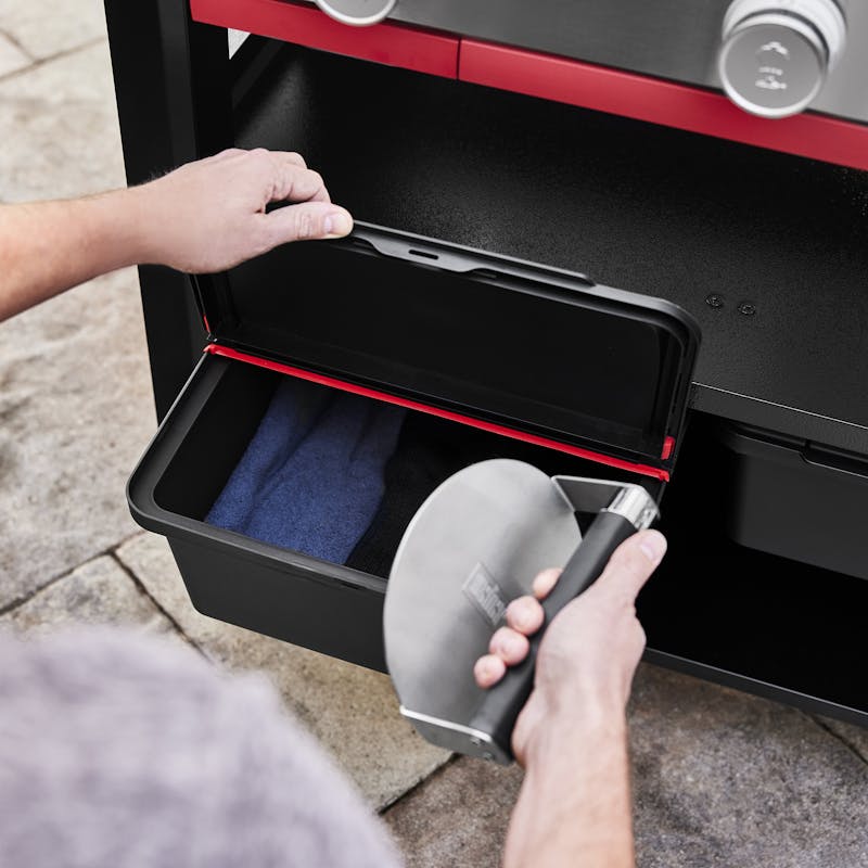 Weber Works Outdoor Storage Bin – durable, weather-resistant storage solution | Available at Keans Claremorris