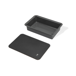 Weber Works Basin with Cutting Board Lid – durable kitchen prep tool, multi-functional, available at Keans Claremorris
