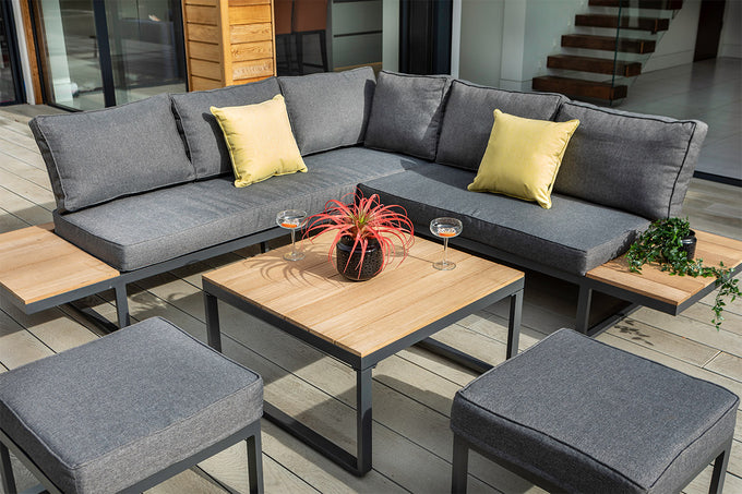 Singapore Square Corner Platform Set | Garden Furniture Set - Image 6