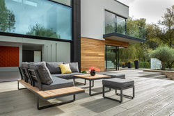 Singapore Square Corner Platform Set | Garden Furniture Set