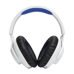 JBL Quantum 360P White and Blue Over-ear Headset for PlayStation – Immersive Gaming Audio | Keans Claremorris
