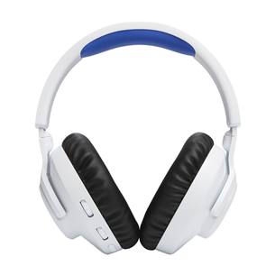JBL Quantum 360P Over-ear Headset for PlayStation in White and Blue – Gaming headset at Keans Claremorris