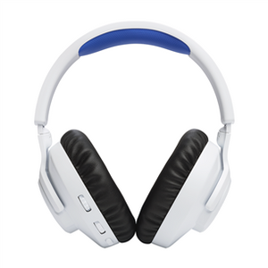 JBL Quantum 360P for Playstation,  Over-ear Headset, White and Blue